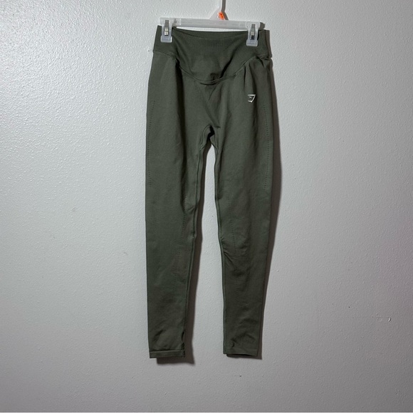 Gymshark Pants - Gymshark Women Olive Green Athletic Leggings Size Small.
